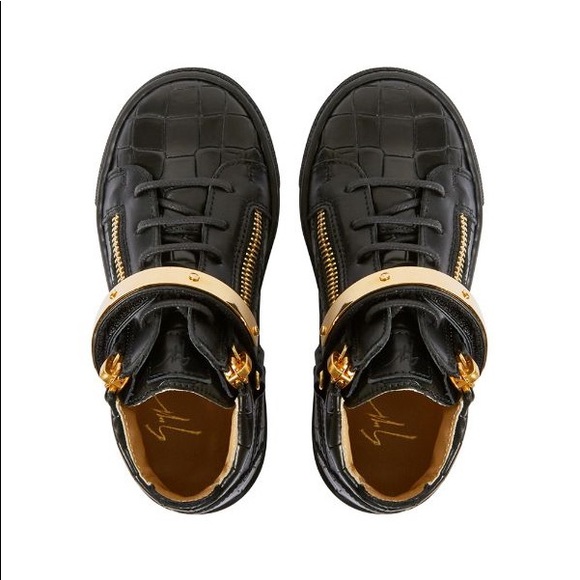 ♠️KIDS Giuseppe Junior Kriss Jr python-effect sneakers♠️ - Picture 3 of 10